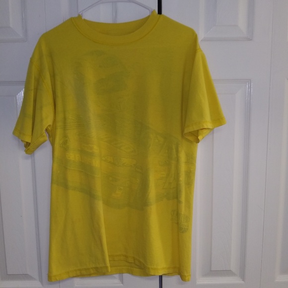 Jeff Gordan 24 Hendrick Motorsports Race Car Yellow T-Shirt, Double Sided - Picture 11 of 16
